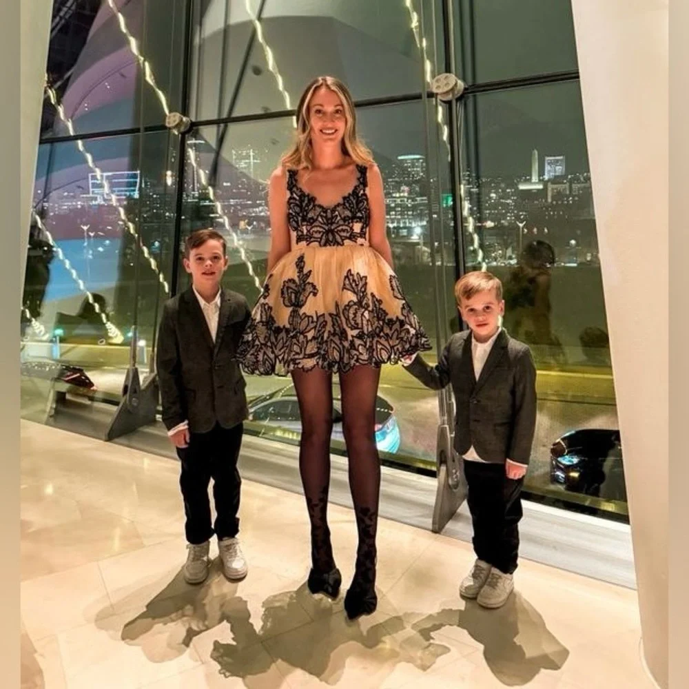 NWT Size 10 - Maeve Sleeveless V-Neck Lace Fit & Flare Mini Dress - Picture 11 of 16